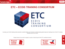 Tablet Screenshot of etc-training.com